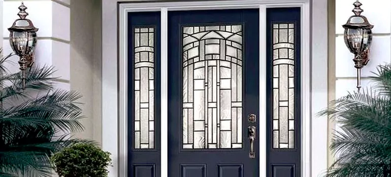 Stained Glass Door Panels in Lake Worth, FL