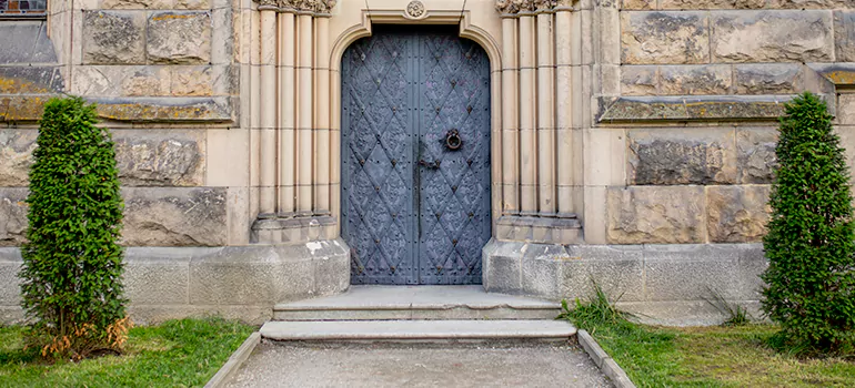 Traditional Double Front Doors in Lake Worth, FL