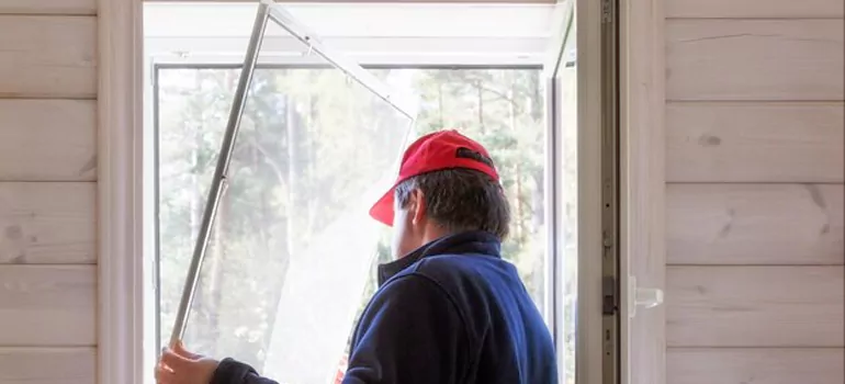 Expandable Window Screen Installation in Lake Worth, FL