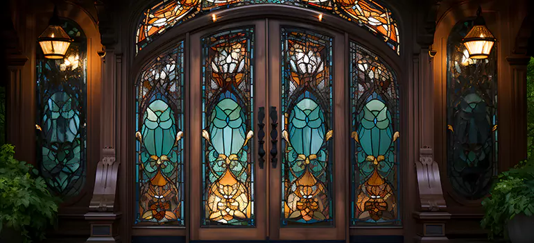 Wrought Iron Storm Door in Lake Worth, FL