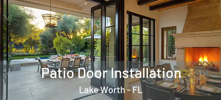  Patio Door Installation Lake Worth - FL