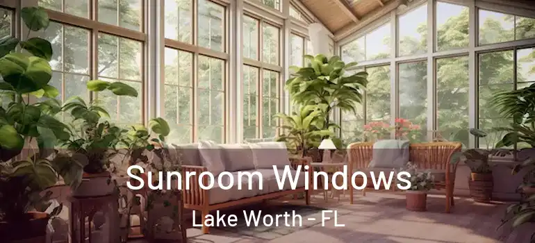  Sunroom Windows Lake Worth - FL