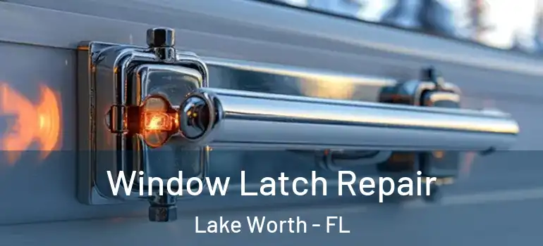  Window Latch Repair Lake Worth - FL